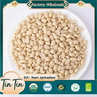 Noyaux d'arachide sans peau croustillants naturels sans additifs